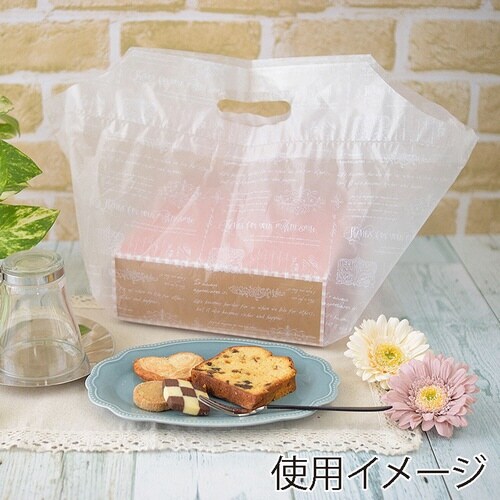 手提げポリ袋130706TOバッグメッセージM