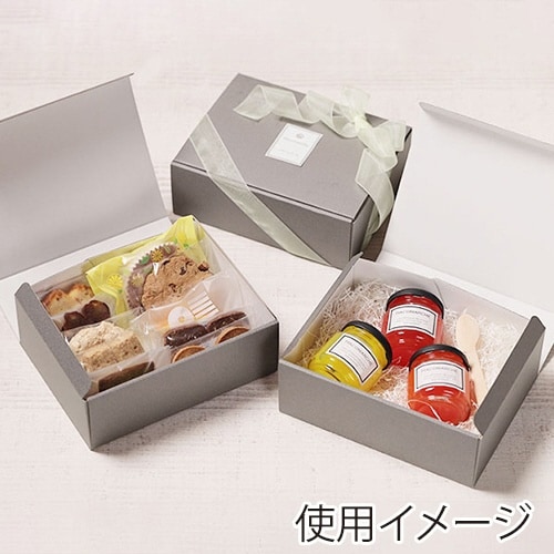 箱 ギフトボックスM ダークグレー100