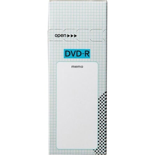 取り出しやすいDVD−Rデータ用10枚入×10