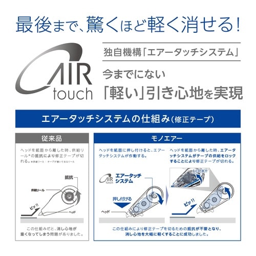 修正テープモノエアー詰替タイプ本体5mm×10