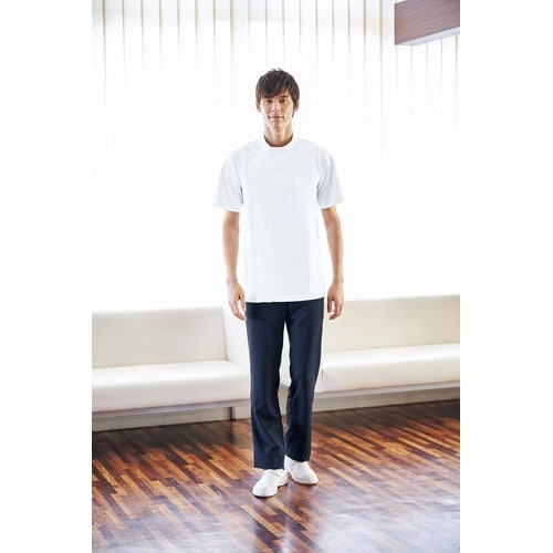 男子上衣1010CRホワイトLL