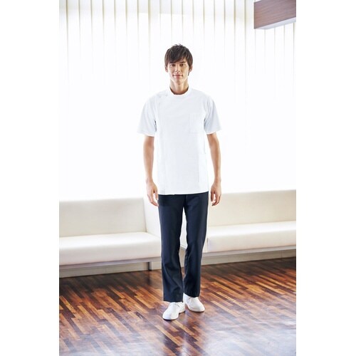 男子上衣1010CRホワイトBL