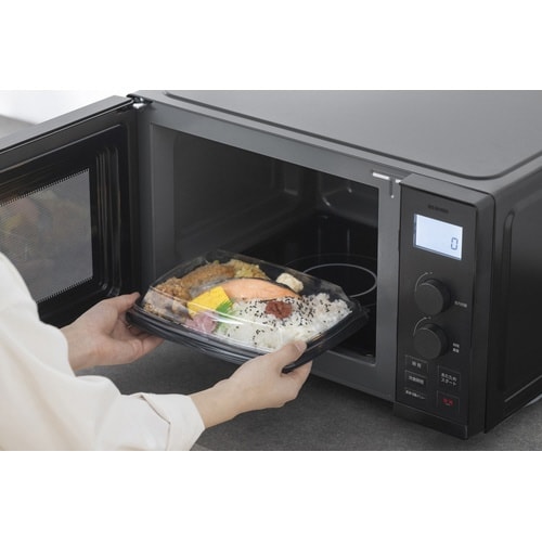 タイパ(時短)電子レンジ 22L ブラック