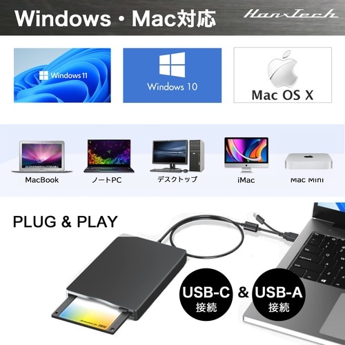 外付けフロッピーディスクドライブ