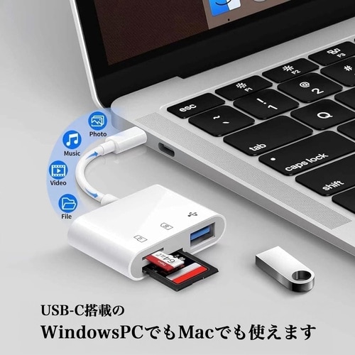 Hanx−Tech USB−C SDカードリーダー