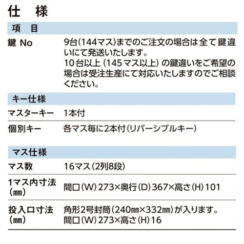 セキュリティポストSP208S