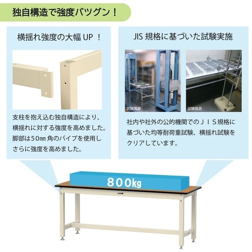 中量作業台固定式SVMH−1275−MG