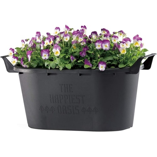 グロウコンテナ オーバル オーバル43型 ブラック