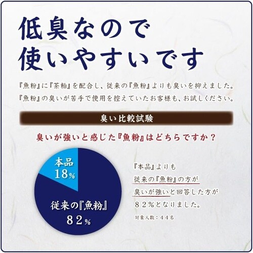臭いを抑えた魚粉 350g