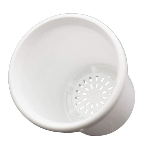 長鉢F型 5号 ホワイト