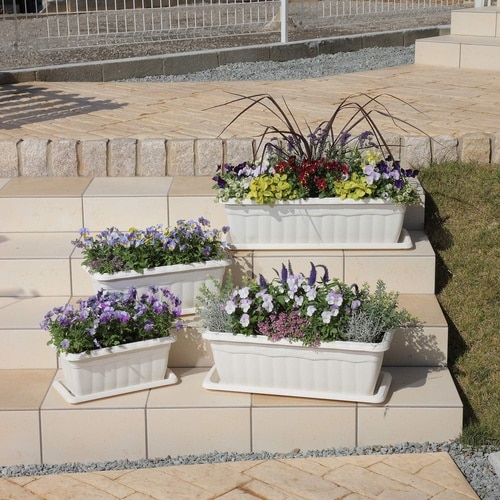 クイーンプランター 450型 ホワイト