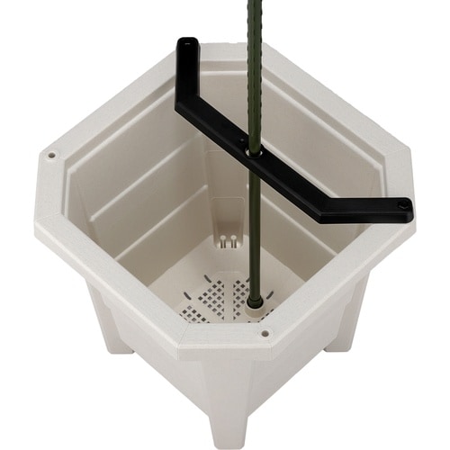 花と野菜のプランター 300型 ホワイト