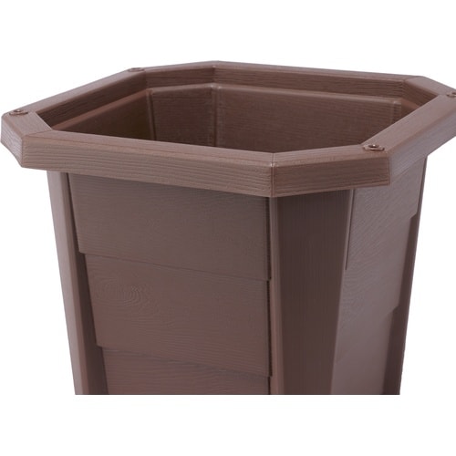 花と野菜のプランター 300型 ブラウン
