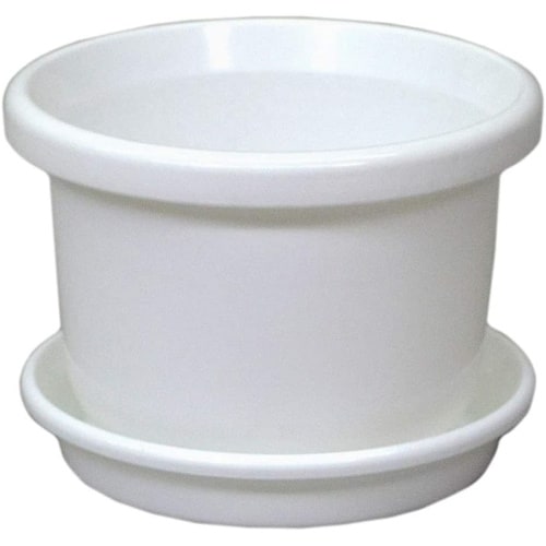 鉢皿F型 9号 ホワイト