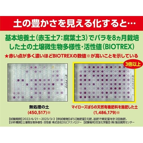 マイローズ ばらの天然有機肥料 1Kg