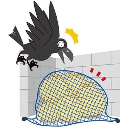 噂のカラスよけ 4mm 青 2x3m