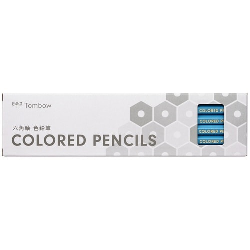 色鉛筆 六角軸 単色 13水色