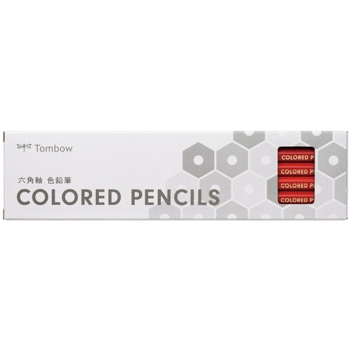 色鉛筆 六角軸 単色 25赤