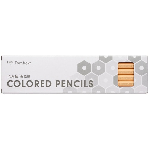 色鉛筆 六角軸 単色 29薄橙