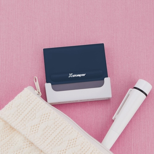 一行印 0860号 メールオーダー式 ネイビー