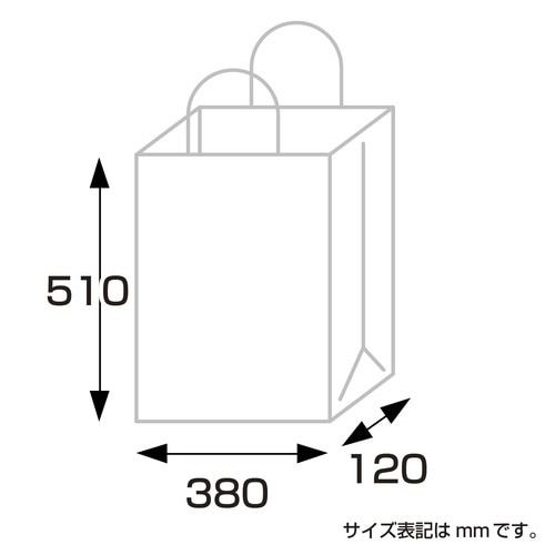 手提げ袋LPデラックス380×120×510×5