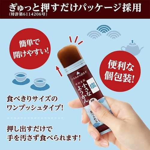 片手で食べられる小さなようかん 塩 7本入×5