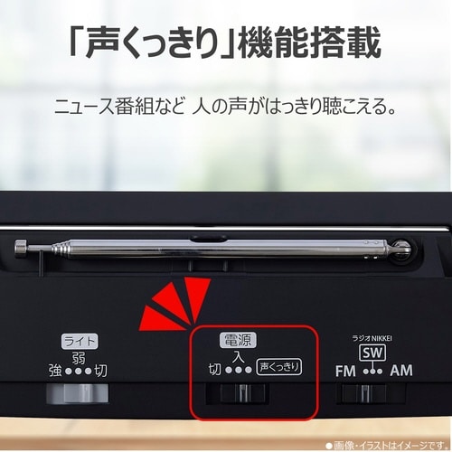 短波放送が聴けるホームラジオ