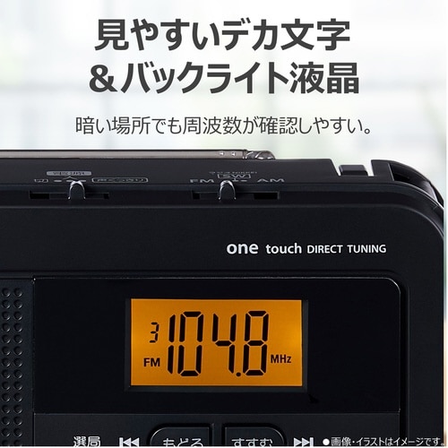 短波放送が聴けるホームラジオ