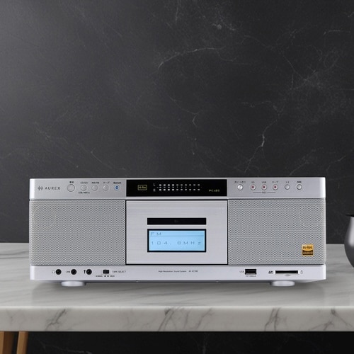 ハイレゾ対応SD/USB/CDラジカセ