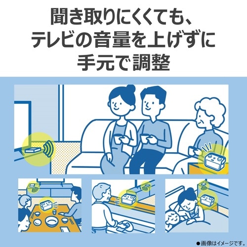 専用の子機を増設できるテレビ用スピーカー