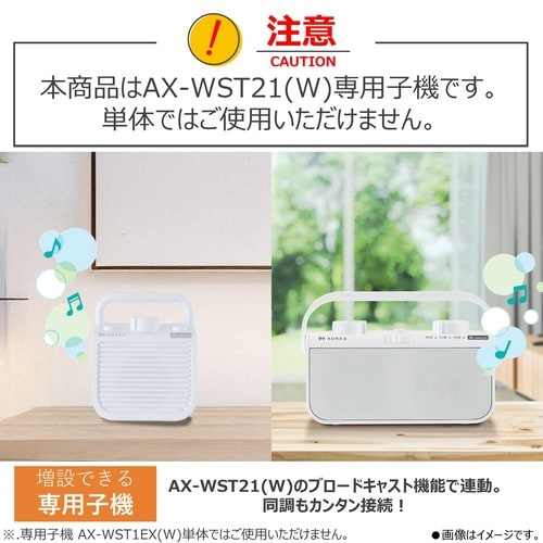 増設できるテレビ用スピーカー専用子機