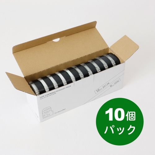 PROテ−プ10個パック白12/9mm