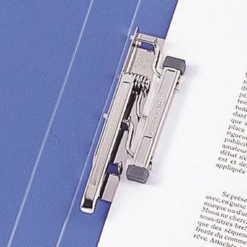 パンチレスファイル厚とじ 藍A4横背幅25mm