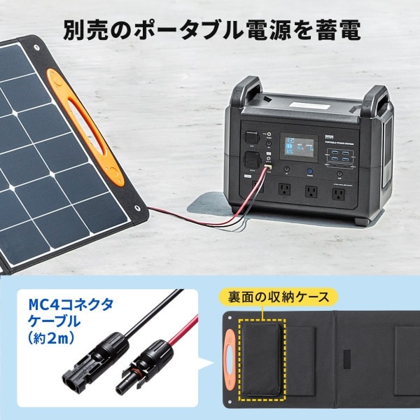 ポータブルソーラーパネル(200W)