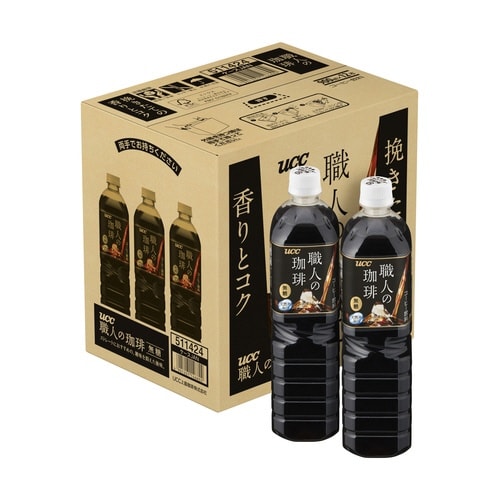 職人の珈琲 無糖 900ml 12本×2