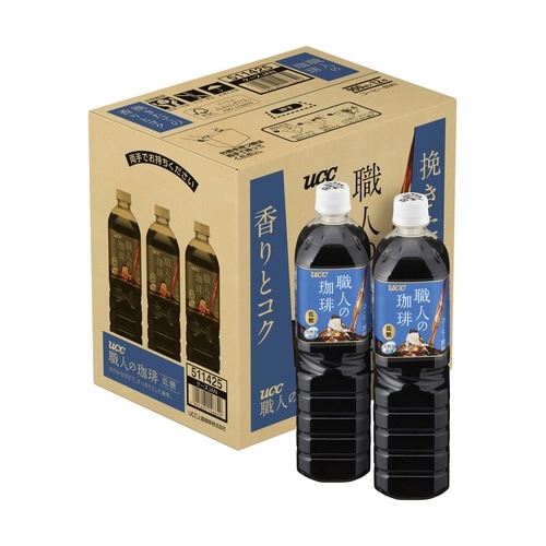 職人の珈琲 低糖 900ml 12本×2