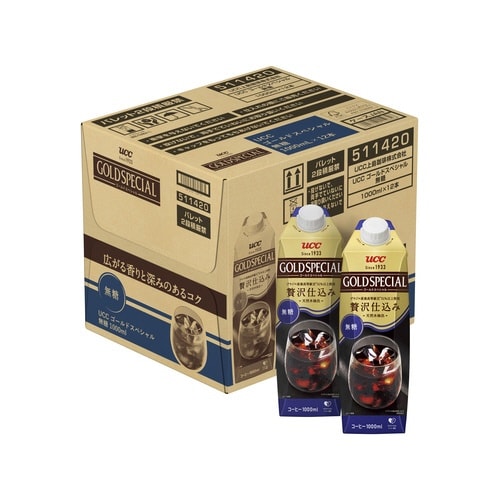 ゴールドスペシャル 無糖1000ml