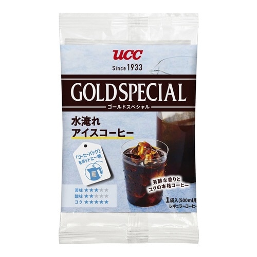 ゴールドスペシャル 水淹れアイスコーヒー 4バッグ