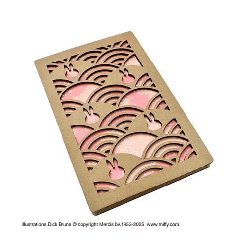 ミッフィー透かし彫り御朱印帳桜吹雪 ST