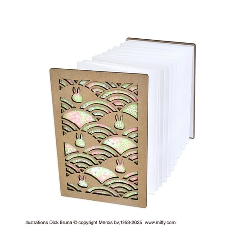 ミッフィー透かし彫り御朱印帳爛漫 ST−