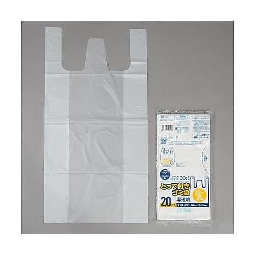 20−25L ポリ袋(半透明/取っ手付/