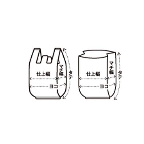20−25L ポリ袋(半透明/取っ手付/