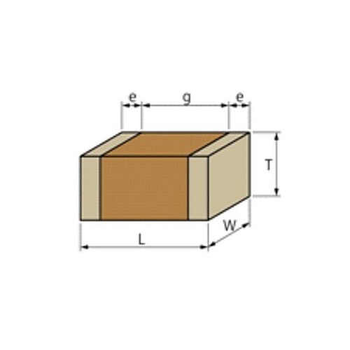 1608チップ積層セラミックコンデンサ(