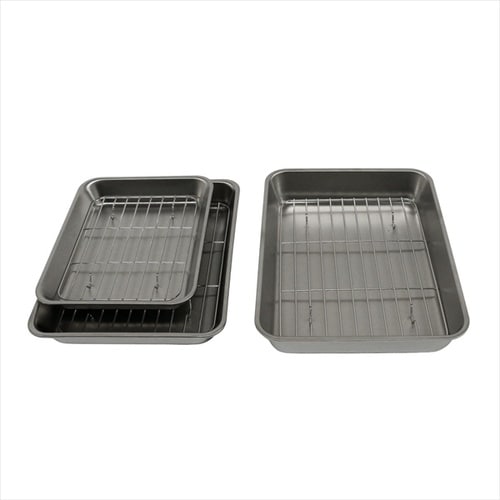 Kitchen+aステンアミ付角バットオールセット