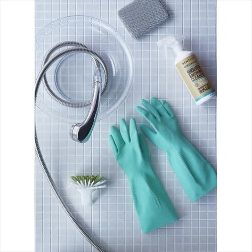 バスルーム用ゴム手袋 グリーン M