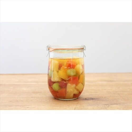 ガラスキャニスター チューリップ1000ml