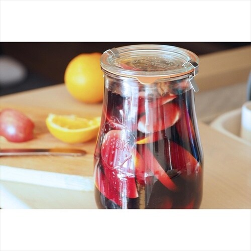 ガラスキャニスター チューリップ1500ml
