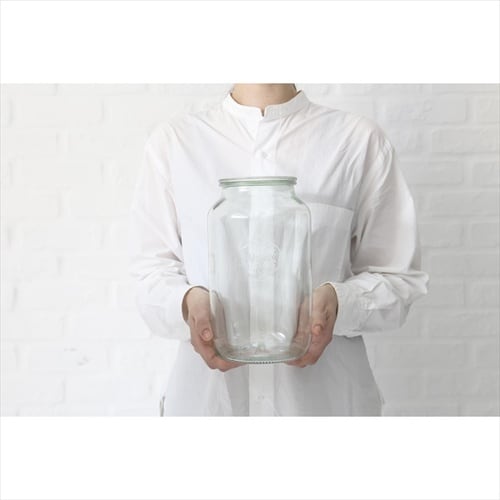 ガラスキャニスター ストレート 3250ml