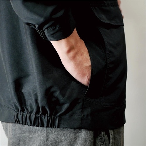 ユーティリティーコーチジャケット 3L BK