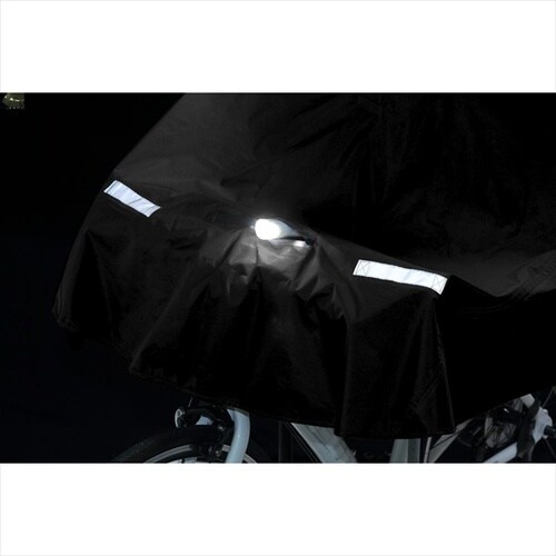 ヒザヲ雨カラ守ルレインポンチョ